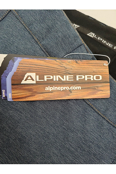 ALPINE PRO Modré lyžařské kalhoty s kapsami Vel. XXL | ALPINE PRO | obrázek 7