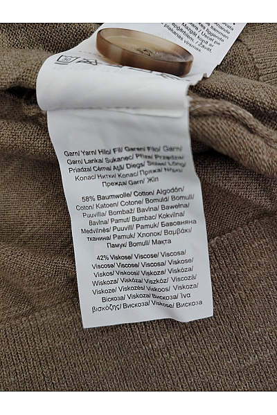 S.OLIVER Dámský khaki pletený kardigan do véčka oversized Vel. L | s.OLIVER | obrázek 6