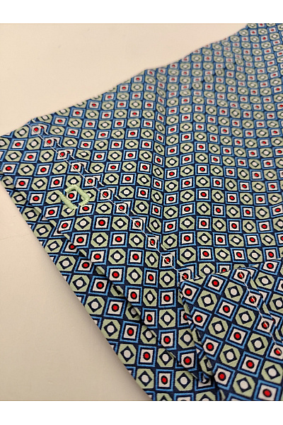 OLYMP Pánská košile s krátkým rukávem vzorovaná lyocellová smart casual Vel. M | OLYMP | obrázek 10