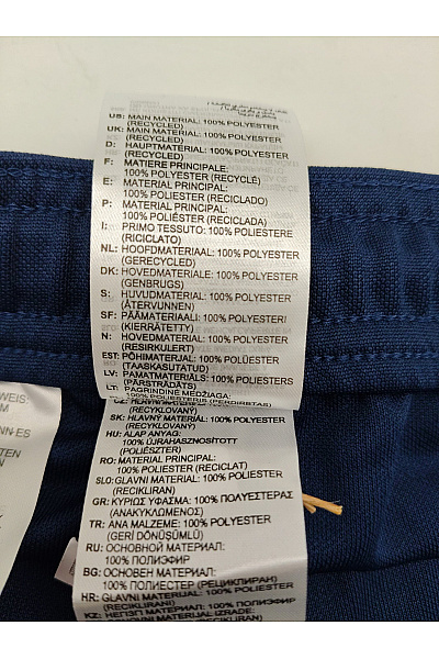 ADIDAS Modré sportovní tepláky s kapsami Vel. UK 2XL | ADIDAS | obrázek 8