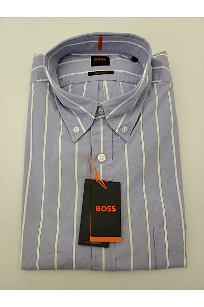 Hugo Boss Bavlněná pruhovaná košile regular fit Velikost L | Hugo Boss | obrázek 2