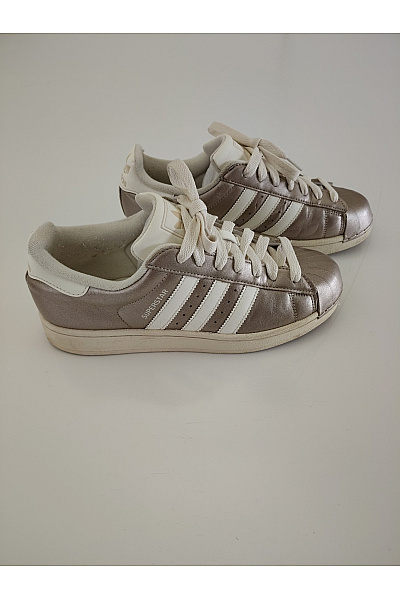 ADIDAS Dámské tenisky Superstar Zlaté Bílé Vel. US 8.5 | ADIDAS | obrázek 2