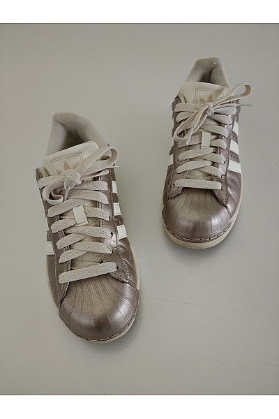 ADIDAS Dámské tenisky Superstar Zlaté Bílé Vel. US 8.5 | ADIDAS | obrázek 4