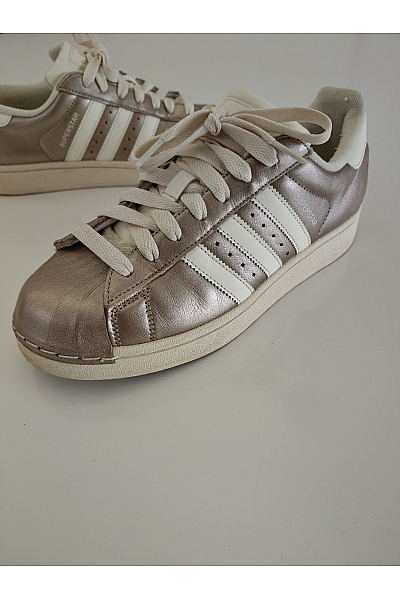 ADIDAS Dámské tenisky Superstar Zlaté Bílé Vel. US 8.5 | ADIDAS | obrázek 5