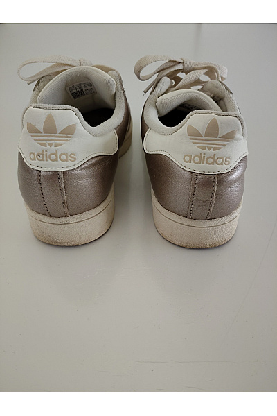 ADIDAS Dámské tenisky Superstar Zlaté Bílé Vel. US 8.5 | ADIDAS | obrázek 8