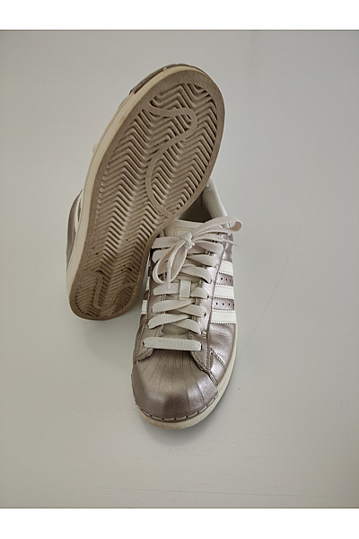 ADIDAS Dámské tenisky Superstar Zlaté Bílé Vel. US 8.5 | ADIDAS | obrázek 9