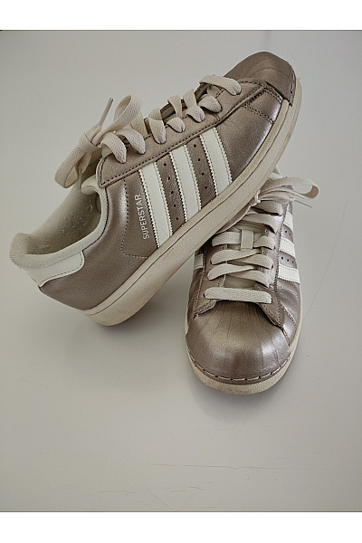 ADIDAS Dámské tenisky Superstar Zlaté Bílé Vel. US 8.5 | ADIDAS | obrázek 10