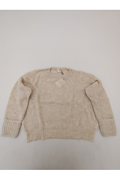ANGE Béžový pletený oversized pulovr Vel. M/L | ANGE | obrázek 2