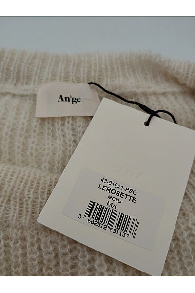 ANGE Béžový pletený oversized pulovr Vel. M/L | ANGE | obrázek 5