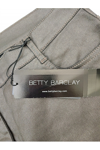 BETTY BARCLAY Dámské bavlněné kalhoty rovné lesklé | BETTY BARCLAY | obrázek 5