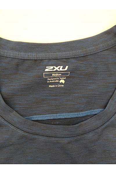 2XU Pánské modré sportovní tílko bez rukávů s kulatým výstřihem Vel. M | 2XU | obrázek 5