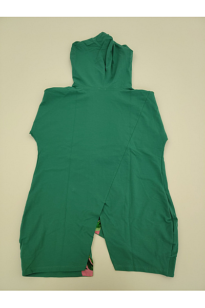 Be wear Dámská zelená bavlněná mikina s kapucí a zipem Velikost 2XL/3XL | Be wear | obrázek 9