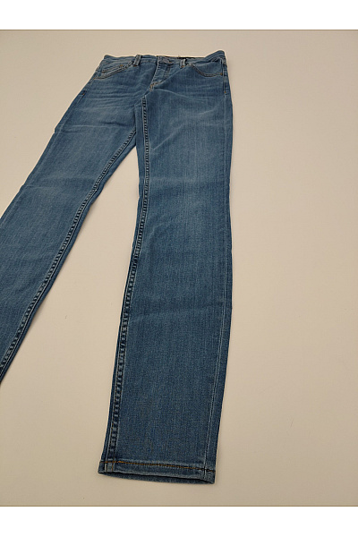 Rosner Dámské modré lyocellové skinny džíny s vysokým pasem Velikost DE 36 | rosner | obrázek 4