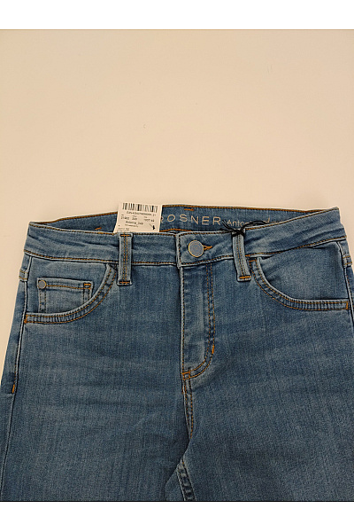 Rosner Dámské modré lyocellové skinny džíny s vysokým pasem Velikost DE 36 | rosner | obrázek 5