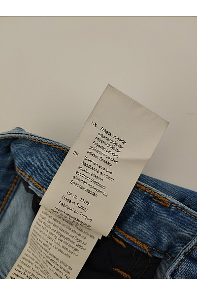 Rosner Dámské modré lyocellové skinny džíny s vysokým pasem Velikost DE 36 | rosner | obrázek 8