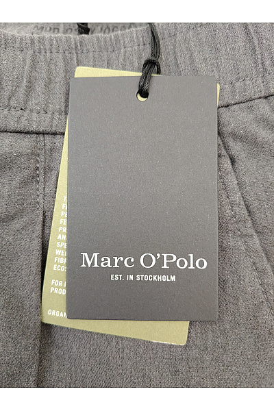 Marc O´Polo Pánské bavlněné chinos kalhoty s pružným pasem šedé Vel. 31 32 | Marc O´Polo | obrázek 5