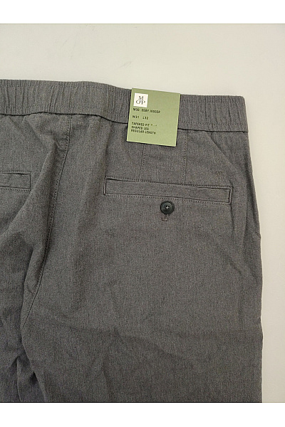 Marc O´Polo Pánské bavlněné chinos kalhoty s pružným pasem šedé Vel. 31 32 | Marc O´Polo | obrázek 9
