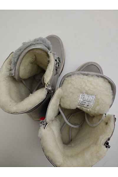 UGG Šedé kotníkové zimní boty s kožíškem na zip Vel. EU 39 | UGG | obrázek 10