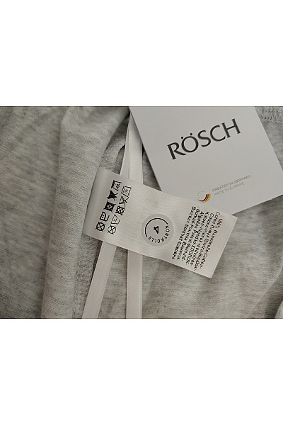 RÖSCH Dámské šedé bavlněné pyžamové kalhoty volné Velikost DE 46 | RÖSCH | obrázek 5