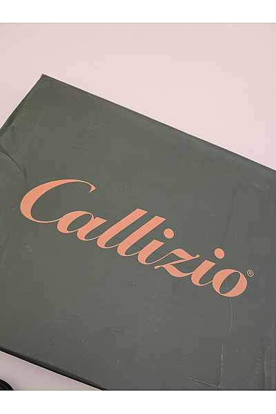 Callizio Dámské černé kotníkové boty na nízkém podpatku se zipem a páskem Vel. EU 38 | Callizio | obrázek 10