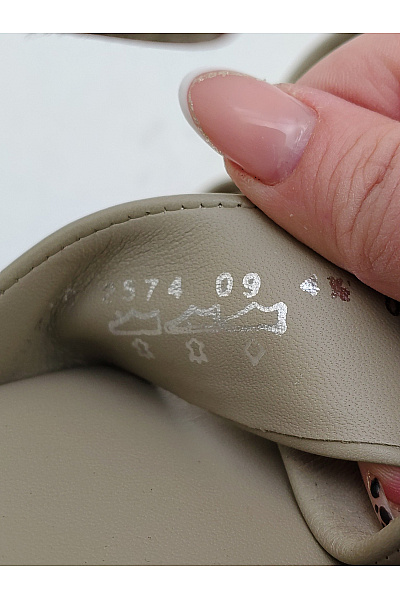 Hogl Kožené khaki sandály na platformě s páskem Vel. EU 4 1/2 | hogl | obrázek 8