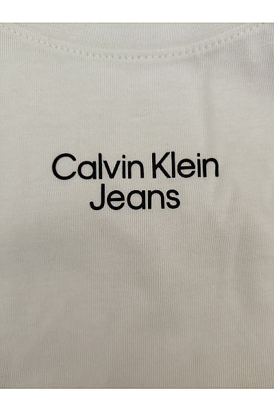 Calvin Klein Bavlněné pánské tričko s krátkým rukávem a nápisem Vel. M | Calvin Klein | obrázek 4