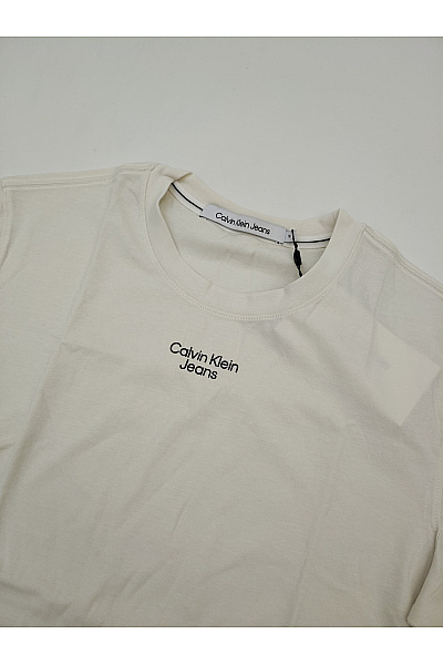 Calvin Klein Bavlněné pánské tričko s krátkým rukávem a nápisem Vel. M | Calvin Klein | obrázek 5