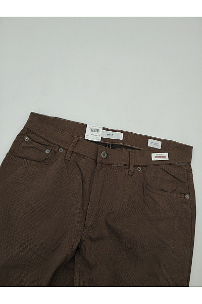 BRAX Pánské hnědé chinos kalhoty rovné volnočasové Vel. US 34/32 | BRAX | obrázek 4