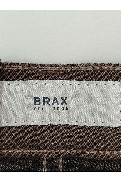 BRAX Pánské hnědé chinos kalhoty rovné volnočasové Vel. US 34/32 | BRAX | obrázek 5