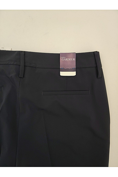 Amelie Reveur Černé elegantní společenské kalhoty s puky Vel. DE 42 | Amelie Reveur | obrázek 10
