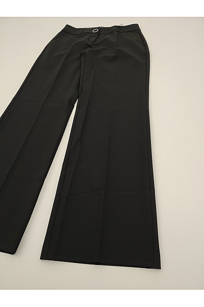 Rosner Černé elegantní společenské kalhoty s puky Vel. DE 38 | rosner | obrázek 3