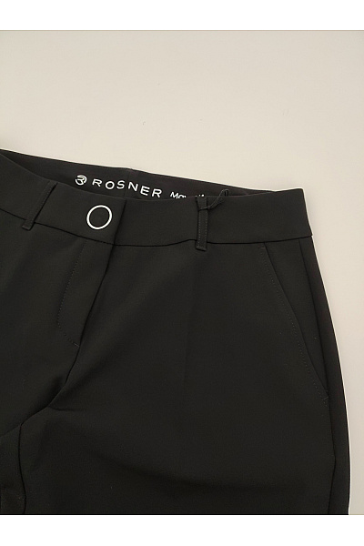 Rosner Černé elegantní společenské kalhoty s puky Vel. DE 38 | rosner | obrázek 4
