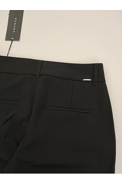 Rosner Černé elegantní společenské kalhoty s puky Vel. DE 38 | rosner | obrázek 9