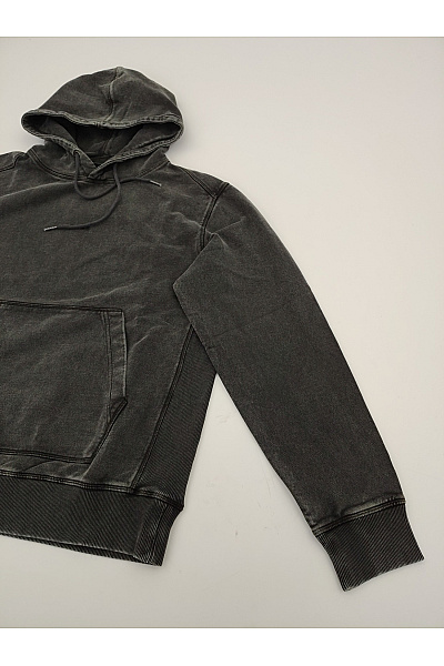 Hugo Boss Pánská bavlněná mikina s kapucí a klokaní kapsou vintage streetwear Velikost EU M | Hugo Boss | obrázek 3