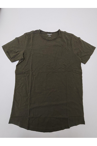 JACK & JONES Pánské khaki bavlněné tričko s krátkým rukávem a kulatým výstřihem Vel. S | JACK & JONES | obrázek 2