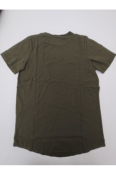 JACK & JONES Pánské khaki bavlněné tričko s krátkým rukávem a kulatým výstřihem Vel. S | JACK & JONES | obrázek 7