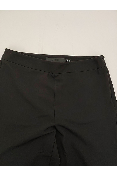 VERO MODA Dámské černé elegantní rovné kalhoty Vel. EU M/32 | VERO MODA | obrázek 4