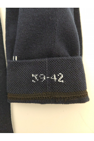 Černé pánské ponožky smart casual Velikost EU 39-42 | Unimoda | obrázek 4