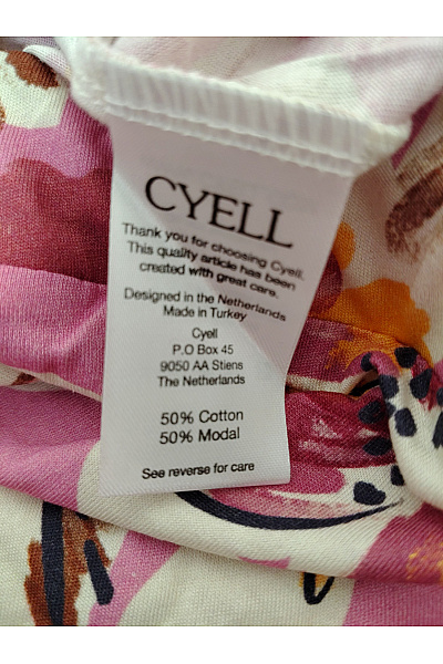 CYELL Růžové bavlněné pyžamové kalhoty s květinovým vzorem | CYELL | obrázek 7
