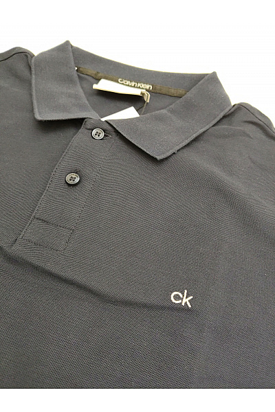 Calvin Klein Pánské modré bavlněné polo tričko s krátkým rukávem Vel. XL | Calvin Klein | obrázek 3