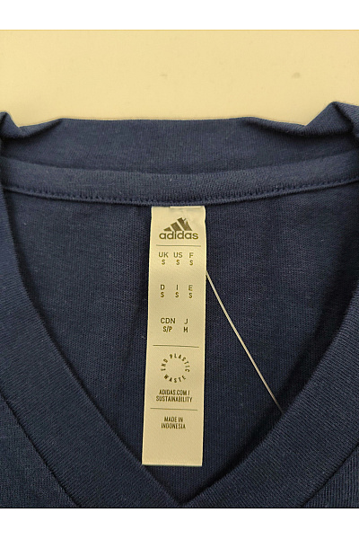 ADIDAS Pánské bavlněné tričko s krátkým rukávem basic modré Vel. US S | ADIDAS | obrázek 6
