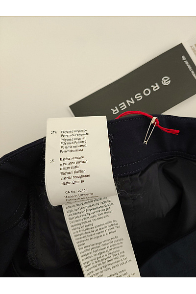 Rosner Černé elegantní business kalhoty s kapsami Velikost DE 38L30 | rosner | obrázek 9