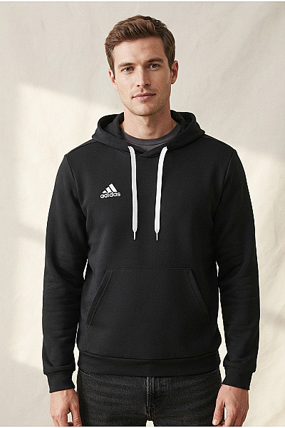 ADIDAS Pánská Bavlněná Mikina S Kapucí A Klokaní Kapsou Velikost US L