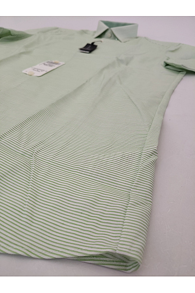 OLYMP Pánská bavlněná košile s krátkým rukávem pruhovaná slim fit Velikost 39 | OLYMP | obrázek 4
