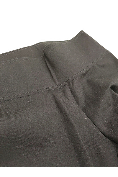 Černé dámské legíny s vysokým pasem Vel. US L | Unimoda | obrázek 3