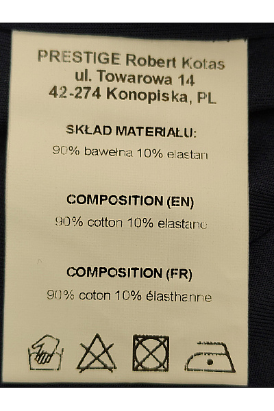 Be wear Dámské bavlněné sako bez límce modré Vel. L | Be wear | obrázek 5