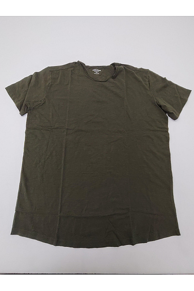 JACK & JONES Pánské khaki bavlněné tričko s krátkým rukávem a kulatým výstřihem Vel. XXL | JACK & JONES | obrázek 2