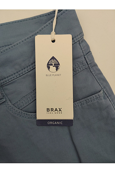 BRAX Dámské bavlněné chinos kalhoty rovné Velikost DE 38L | BRAX | obrázek 5