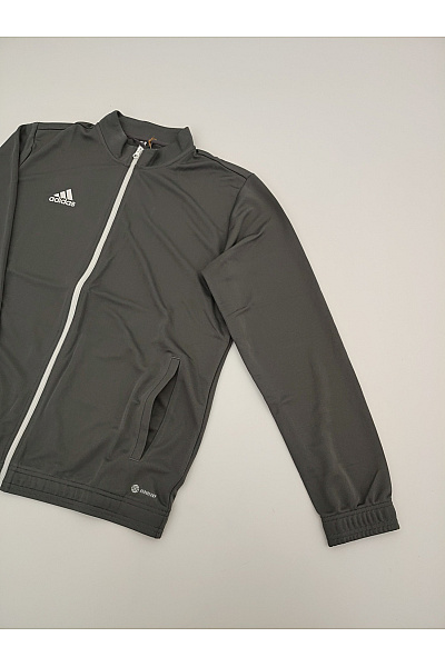 ADIDAS Šedá sportovní mikina na zip se stojáčkem | ADIDAS | obrázek 3