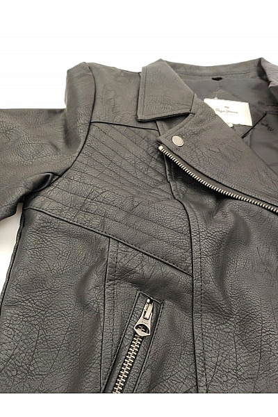 Pepe Jeans Černý dámský křivák přechodová bunda Velikost M | Pepe Jeans | obrázek 9